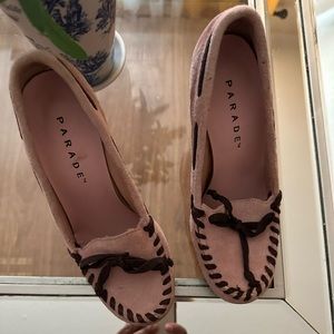 Woman shoes with heels side 6.5